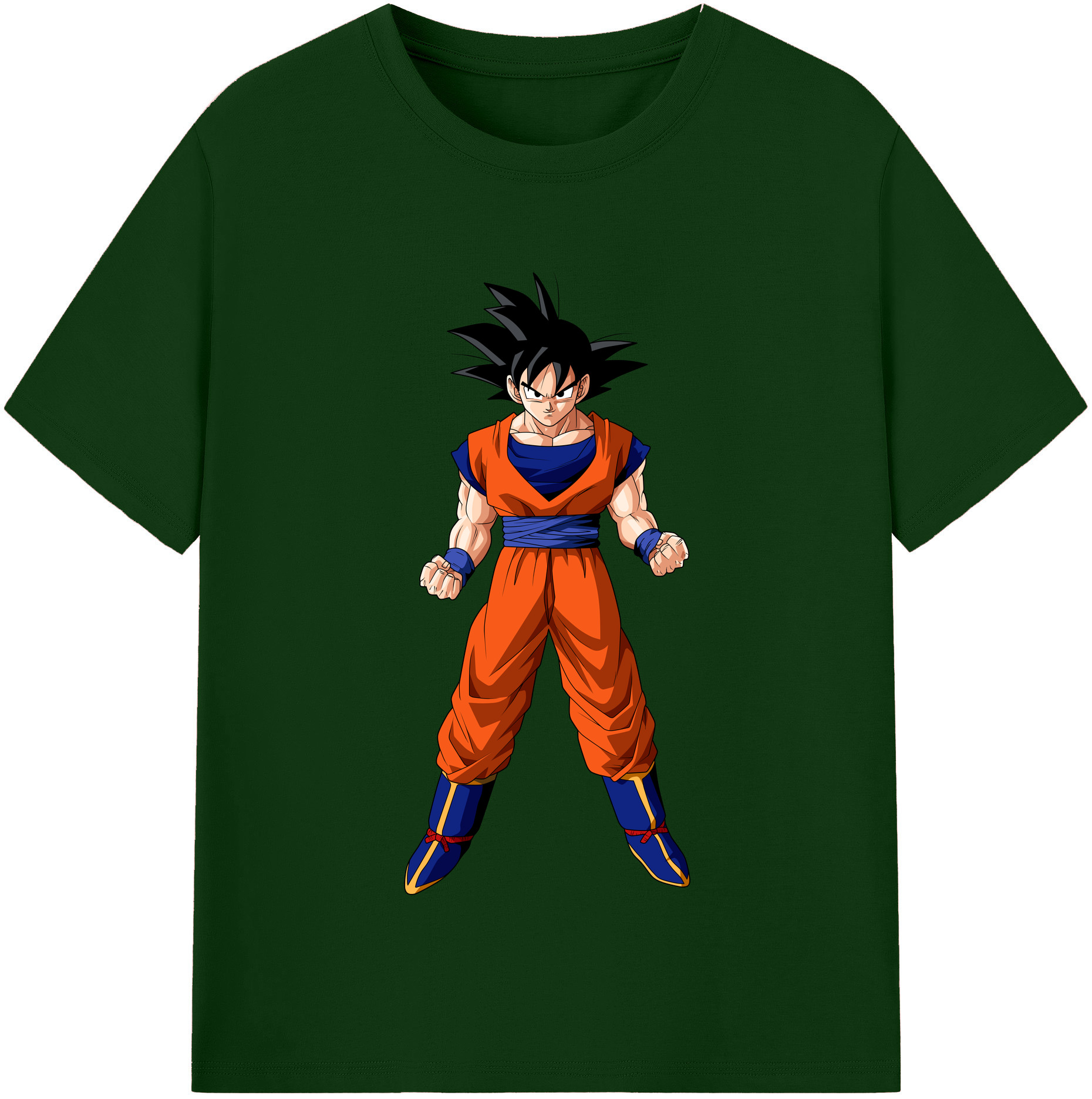 （画像用） ドラゴンボール 孫悟空（そん ごくう）Son Goku カカロット DRAGON BALL Kakarotto 綿100％半袖Tシャツ（フロントプリント）